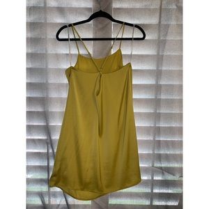 Forever 21 Green Spaghetti Strap Dress Size Large